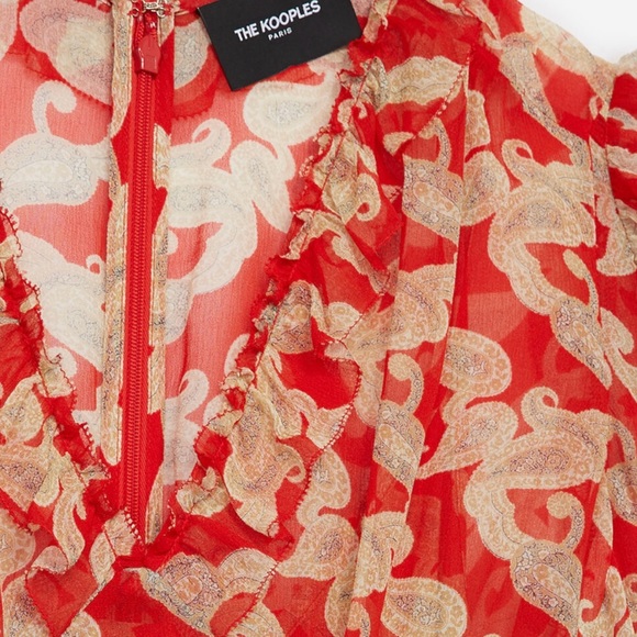 The Kooples Volute Printed Dress - Picture 5 of 11